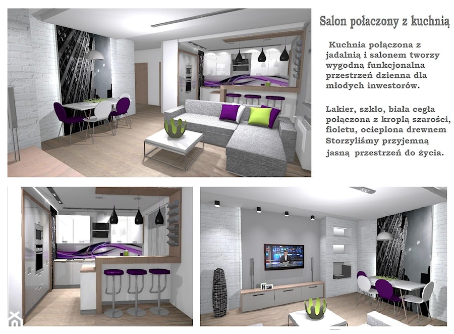 Mieszkanie w Płocku - zdjęcie od ArteDesign Pracownia Projektowania Wnętrz