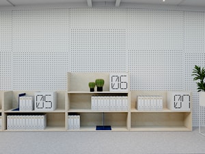 Wnętrze biurowe - Wnętrza publiczne, styl nowoczesny - zdjęcie od NUKO STUDIO