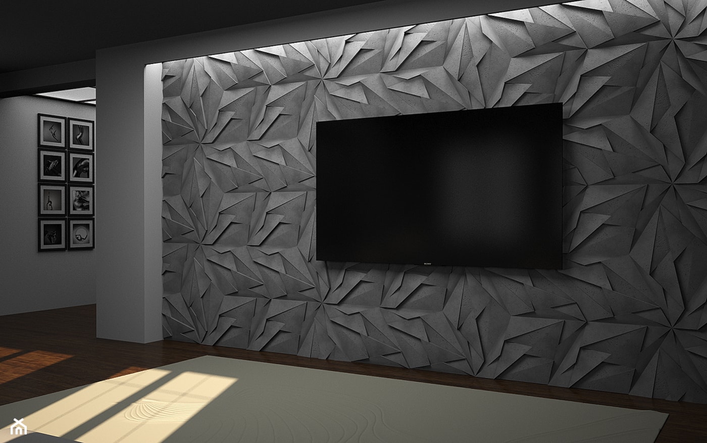 Panele ścienne 3D - XELIA - Producent ZICARO - zdjęcie od DESIBOX - Odkryj wyjątkowy design z naszymi panelami tapicerowanymi - Homebook