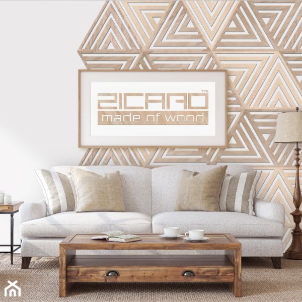 ZICARO - Lekkie panele drewniane - zdjęcie od ZICARO - Producent paneli ściennych 3d oraz paneli ażurowych