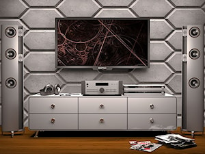 Panele 3D ZICARO - SONIC gray rock - zdjęcie od ZICARO - Producent paneli ściennych 3d oraz paneli ażurowych