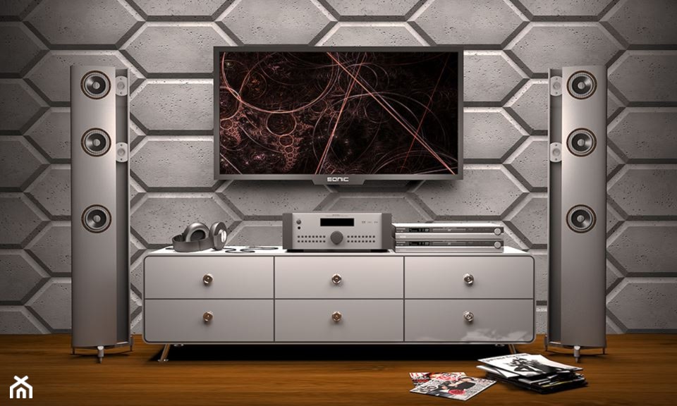 Panele 3D ZICARO - SONIC gray rock - zdjęcie od ZICARO - Producent paneli ściennych 3d oraz paneli ażurowych - Homebook