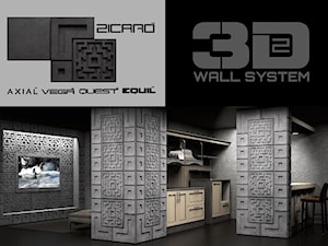 ZICARO - panele QUEST i EQUIL. - zdjęcie od ZICARO - Producent paneli ściennych 3d oraz paneli ażurowych