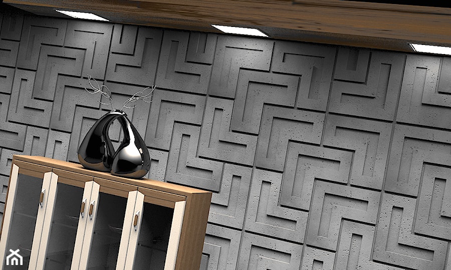 Panele ścienne 3D AXIAL - Producent ZICARO - zdjęcie od DESIBOX - Odkryj wyjątkowy design z naszymi panelami tapicerowanymi