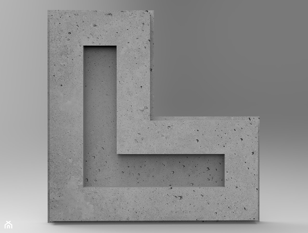 Imitacja betomu architektonicznego - panel AXIAL ZICARO. - zdjęcie od ZICARO - Producent paneli ściennych 3d oraz paneli ażurowych - Homebook