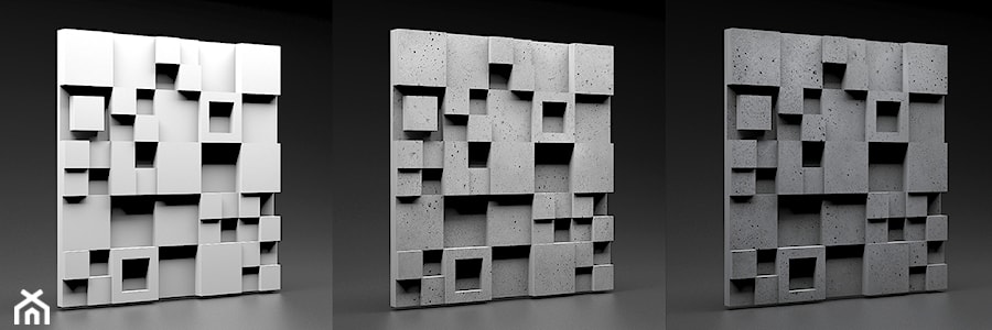 Panele ścienne 3D LUNA - ZICARO - zdjęcie od ZICARO - Producent paneli ściennych 3d oraz paneli ażurowych
