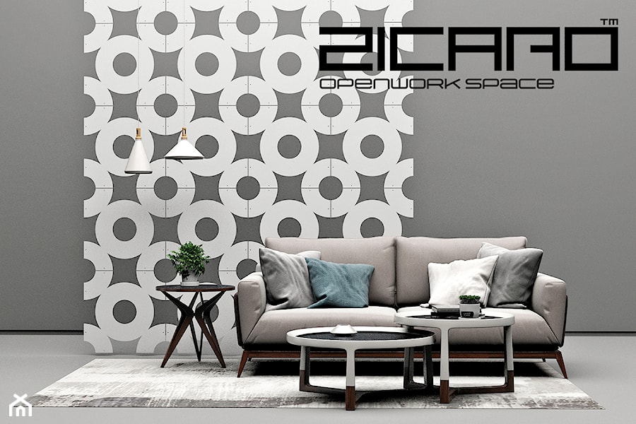 Lekkie ścianki ażurowe ZICARO - zdjęcie od ZICARO - Producent paneli ściennych 3d oraz paneli ażurowych
