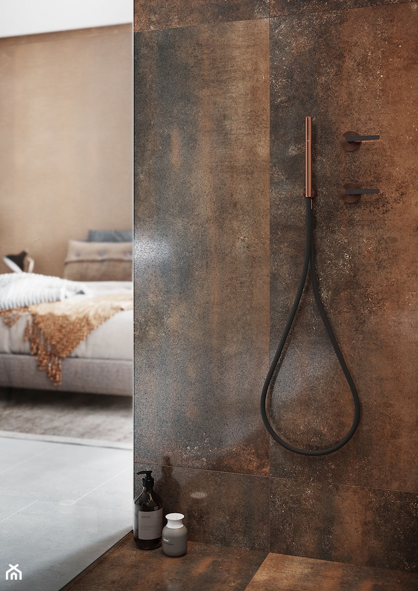 Dern - Średnia łazienka, styl industrialny - zdjęcie od Cersanit