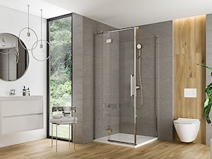 Tako Slim - Średnia łazienka z oknem, styl nowoczesny - zdjęcie od Cersanit