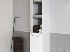 Inspiracje łazienki - Mała bez okna łazienka, styl skandynawski - zdjęcie od Cersanit