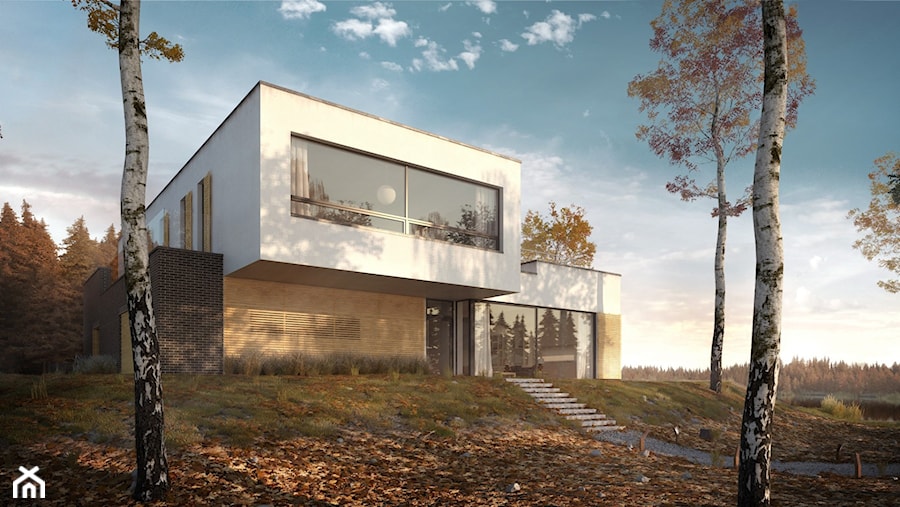 Kurs - 3ds Max - Vray - Wizualizacja domu jednorodzinnego - 3 pory roku - zdjęcie od CGwisdom.pl