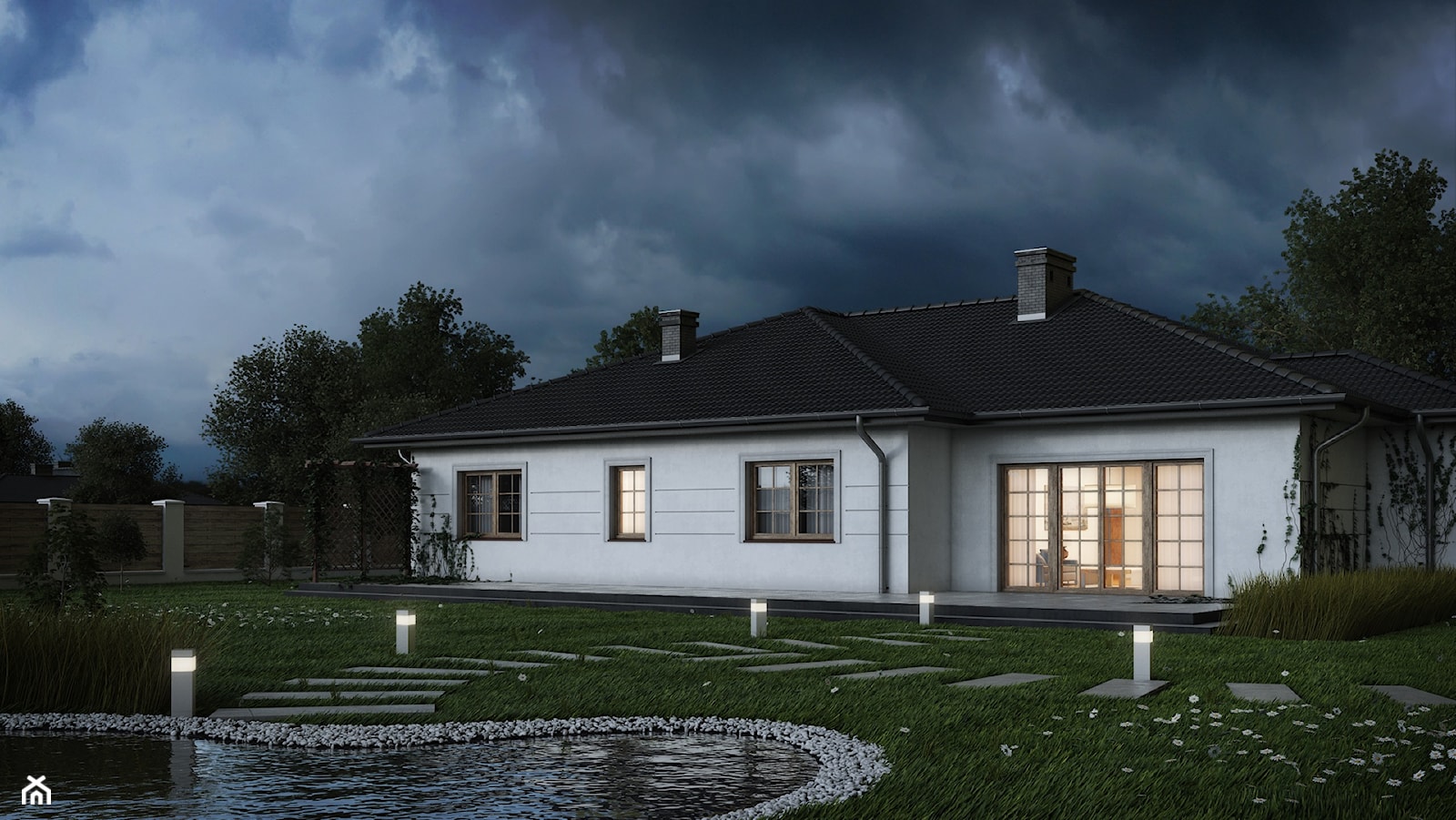 Kurs - 3ds Max - Vray - Wykonanie wizualizacji domu jednorodzinnego - zdjęcie od CGwisdom.pl - Homebook