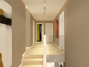 Minimalizm lekko ozdobiony w domu w Nowej Wsi – Tissu. - zdjęcie od TissuArchitecture