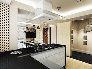 Aranżacja wnętrza kuchni w Pruszkowie w nowojorskim stylu -Tissu. - zdjęcie od TissuArchitecture