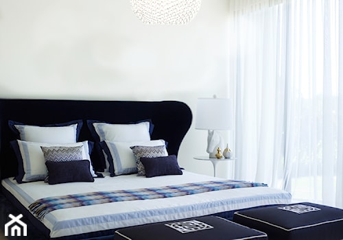 Lampa wisząca Nowodvorski Colin White w sypialni - zdjęcie od Sklep Internetowy A-T