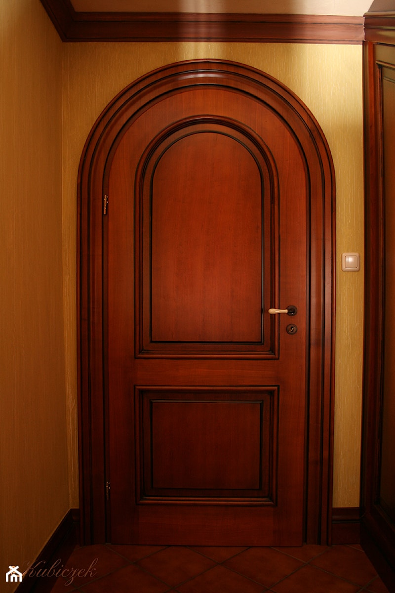 Drzwi wewnętrzne - RETRO - Hol / przedpokój, styl vintage - zdjęcie od Pracownia Stolarska Dekor - Sebastian Kubiczek