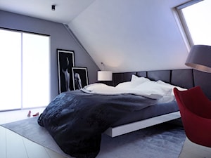 Sypialnia - Średnia szara sypialnia, styl nowoczesny - zdjęcie od Nana Project Sp. z o.o.