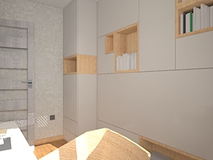 Projekt małej sypialni - Sypialnia, styl minimalistyczny - zdjęcie od Nana Project Sp. z o.o.