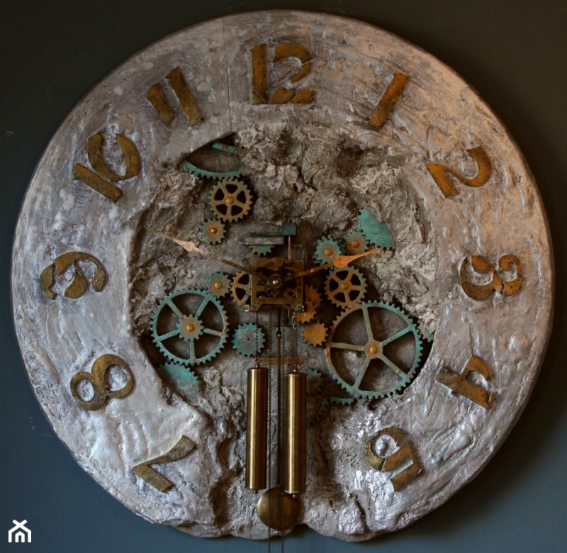 duży zegar ścienny, 90x6cm - zdjęcie od ZegaryDesign