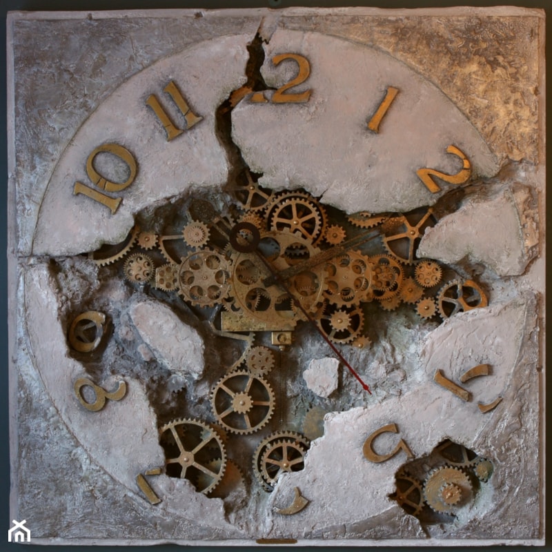 duży zegar ścienny - zdjęcie od ZegaryDesign - Homebook
