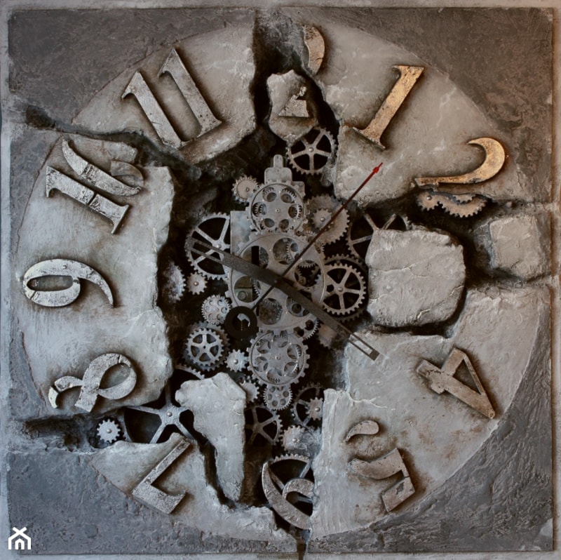 duży zegar ścienny, 106x106x8cm - zdjęcie od ZegaryDesign