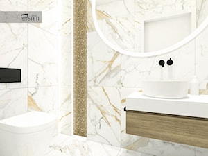 Łazienka dla gości - zdjęcie od Esteti Design