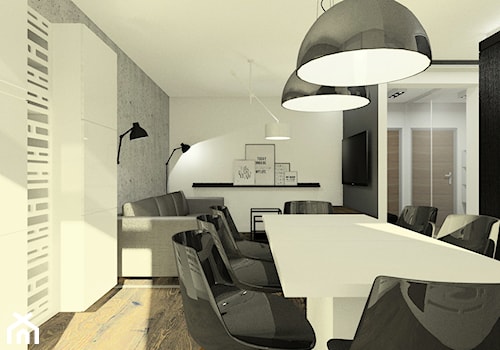 Apartament z czarną wyspą - zdjęcie od Esteti Design