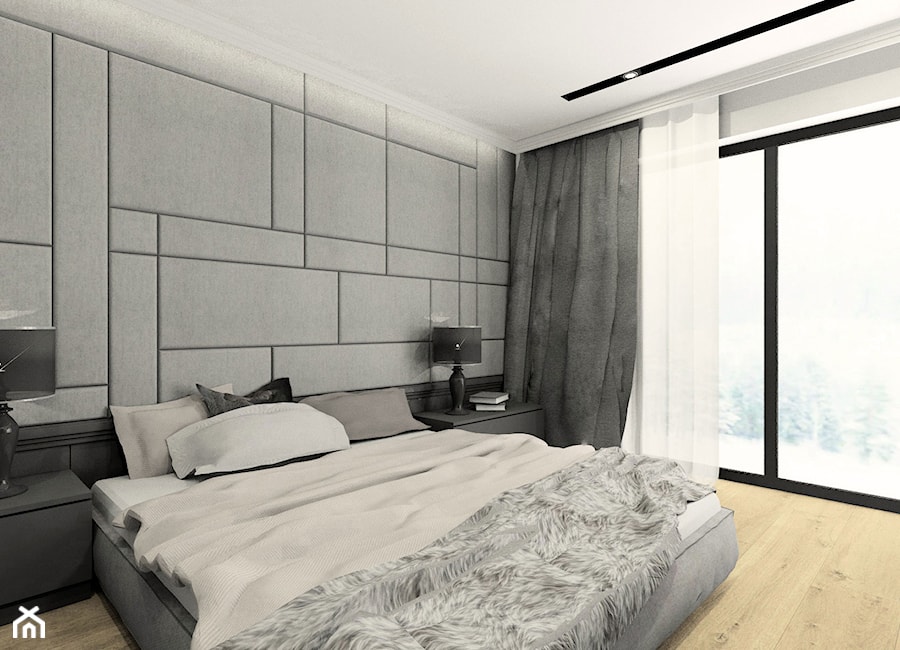 Sypialnia w stylu nowojorskim - zdjęcie od Esteti Design