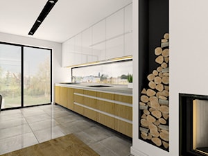 Nowoczesny dom jednorodzinny - Kuchnia, styl nowoczesny - zdjęcie od Esteti Design