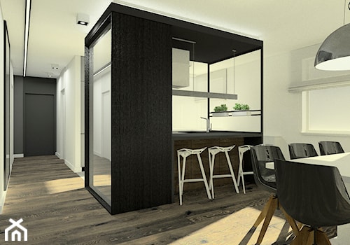 Apartament z czarną wyspą - zdjęcie od Esteti Design