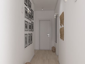 Dom pod Krakowem - Średni biały hol / przedpokój, styl skandynawski - zdjęcie od Pepe Interiors