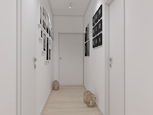 Dom pod Krakowem - Średni biały hol / przedpokój, styl skandynawski - zdjęcie od Pepe Interiors