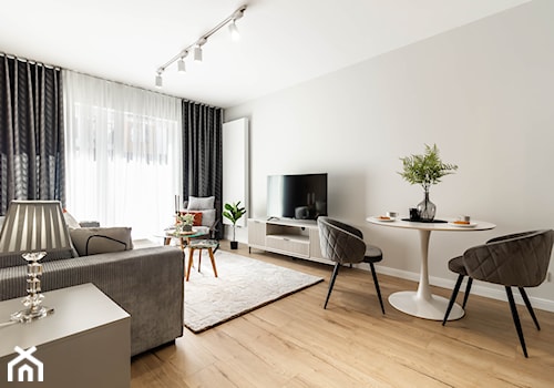 Wrocław Dmowskiego - Jadalnia, styl nowoczesny - zdjęcie od Kornelia Gąsiecka Home Staging