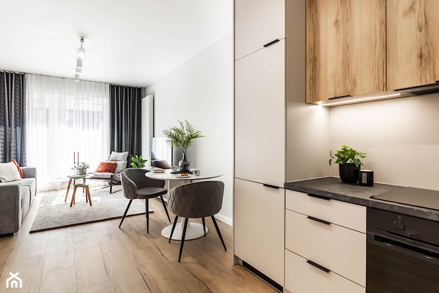 Wrocław Dmowskiego - Salon, styl nowoczesny - zdjęcie od Kornelia Gąsiecka Home Staging