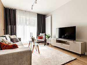 Wrocław Dmowskiego - Salon, styl nowoczesny - zdjęcie od Kornelia Gąsiecka Home Staging