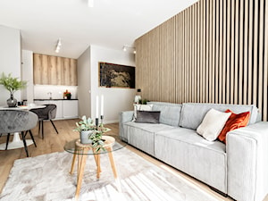 Wrocław Dmowskiego - Salon, styl nowoczesny - zdjęcie od Kornelia Gąsiecka Home Staging