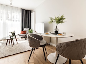 Wrocław Dmowskiego - Jadalnia, styl nowoczesny - zdjęcie od Kornelia Gąsiecka Home Staging