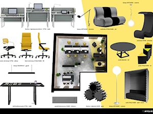 Projekt biura - Agancja Reklamowa - Biuro, styl industrialny - zdjęcie od T3 Atelier