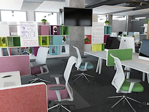 Projekt biura z firmy z branży IT - Biuro - zdjęcie od T3 Atelier