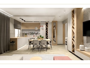 Przytulne mieszkanie z aneksem kuchennym - zdjęcie od DESIGN HOUSE