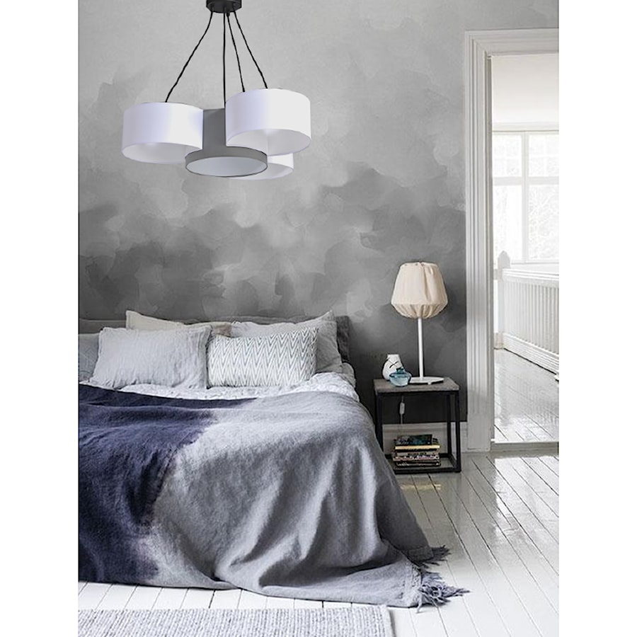 Sypialnia z swykorzystaniem lampy BELLA - zdjęcie od Namat Design