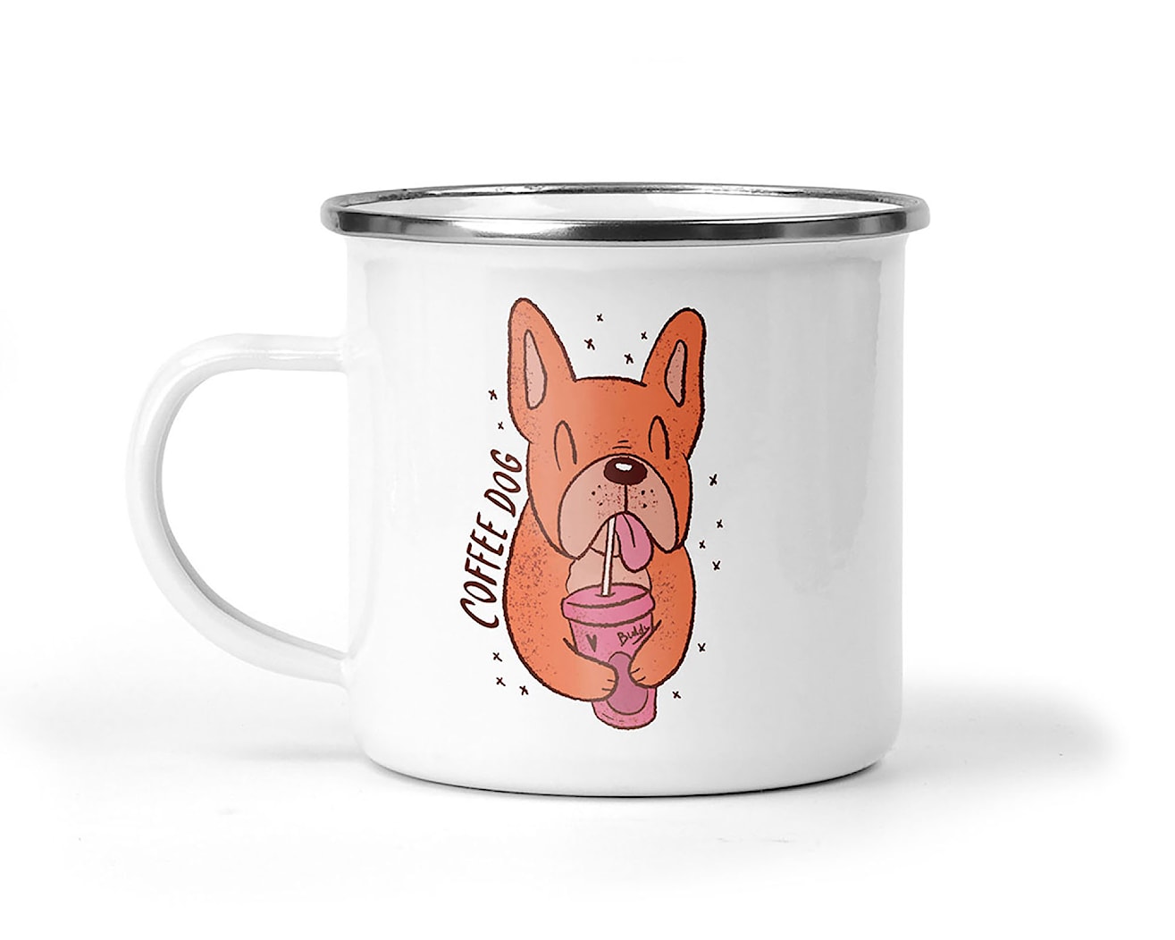 kubeczek metalowy COFFEE DOG - zdjęcie od Kreatywny Warsztat - Homebook