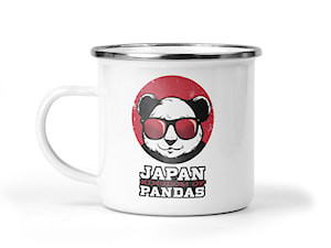 kubeczek metalowy JAPAN PANDA - zdjęcie od Kreatywny Warsztat