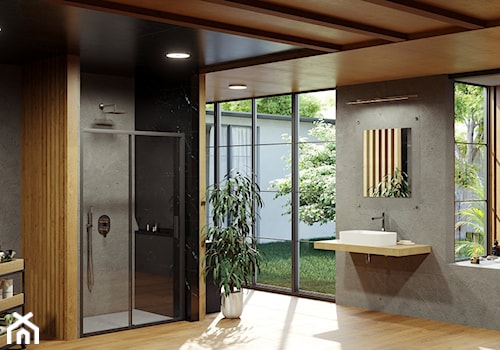Blix - kabiny i drzwi prysznicowe - Łazienka, styl industrialny - zdjęcie od RAVAK
