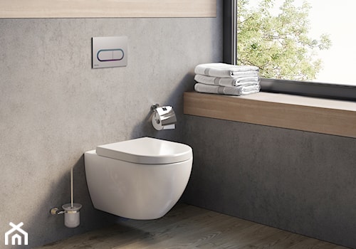 Toalety - Łazienka, styl minimalistyczny - zdjęcie od RAVAK