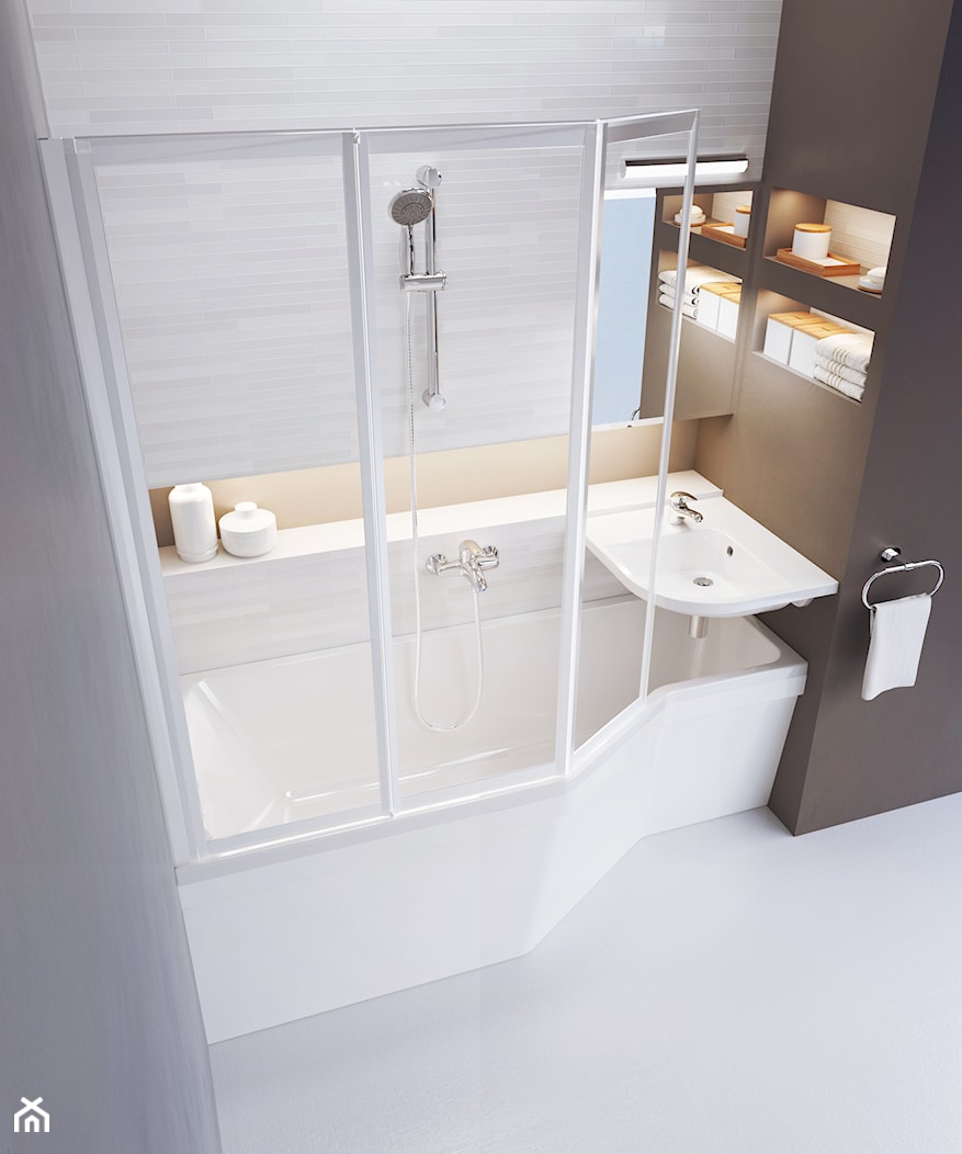 Komfortowa kąpiel i prysznic w jednym - zdjęcie od RAVAK - Homebook