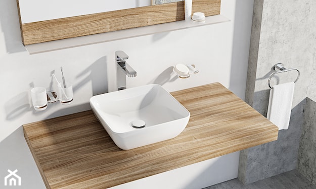 łazienka w stylu minimalistycznym