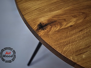 Stolik okrągły loftowy - zdjęcie od Art Wood