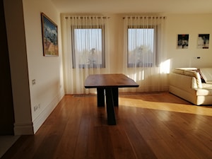 Stół dębowy z podstawą stalową - zdjęcie od Art Wood