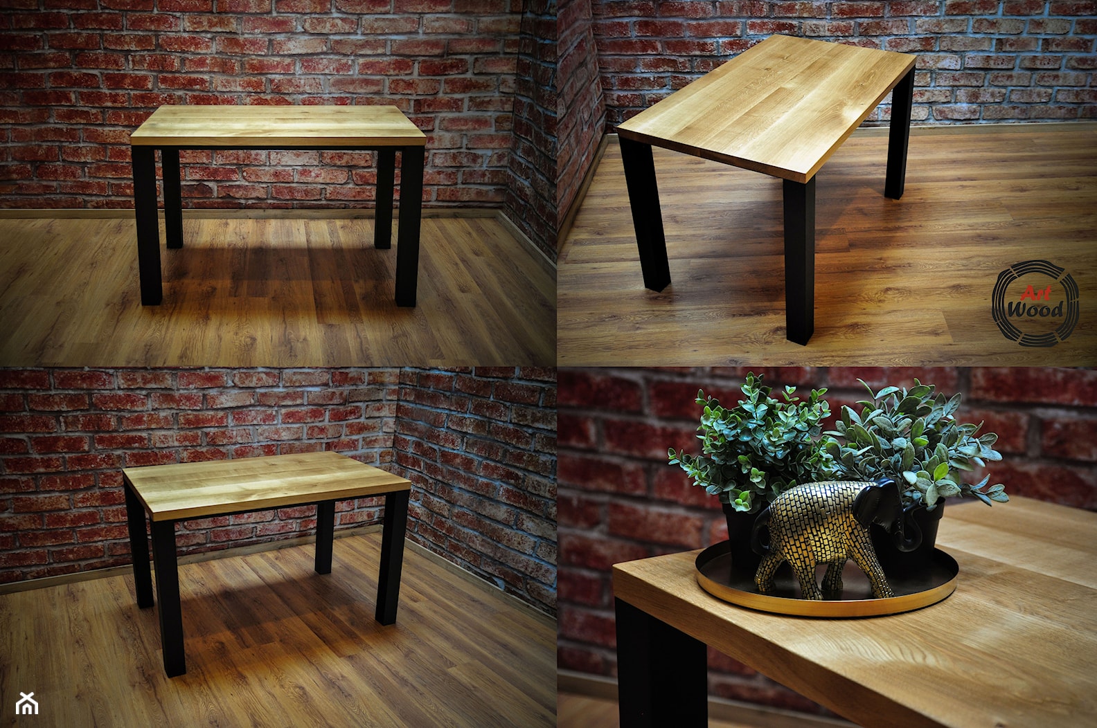 Stół loftowy/industrialny - zdjęcie od Art Wood - Homebook